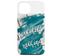 Custodia per iPhone 13 Reading Quote For Book Lover And Librarian Cute Book Pattern