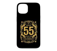 Custodia per iPhone 13 Regalo divertente per il 55° compleanno di uomini e donne costruito 55 anni fa