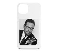 Custodia per iPhone 13 Relatore attivista per i diritti umani Malcolm X nel Regno Unito 1965