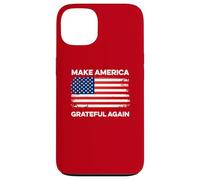 Custodia per iPhone 13 Rendi l'America Grateful Again Ringraziamento Funny Patriotic USA