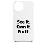 Custodia per iPhone 13 Responsabilità della sicurezza sul posto di lavoro | Campagna Cultura proattiva