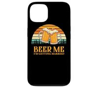 Custodia per iPhone 13 Retro Beer Me Getting Married Funny Drinking Team Beer Lover