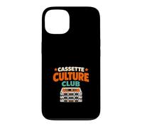 Custodia per iPhone 13 Retro Cassette Mix Tape Lo-Fi Analogico Musica Nostalgia