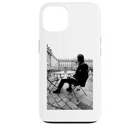 Custodia per iPhone 13 Richard Hawley in piedi al bordo del cielo di Andy Willsher
