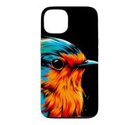Custodia per iPhone 13 Robin Stile minimalista e vivace Compleanno