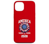 Custodia per iPhone 13 Ron Paul Thomas Massie Election 2028 President American Flag