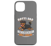 Custodia per iPhone 13 Rotti Dad, come un normale papà solo più figo - Rottweiler Dog
