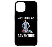 Custodia per iPhone 13 RPG Gamer Let's Go On An Adventure Knight Gioco Giocatore