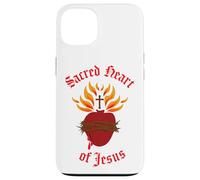 Custodia per iPhone 13 Sacro Cuore di Gesù Immagine