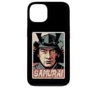 Custodia per iPhone 13 Samurai giapponese Ukiyo-e Anime Retro Giappone Bushido Souvenir