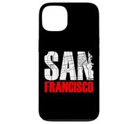 Custodia per iPhone 13 San Francisco California Graphic Map T-shirt, San Francisco
