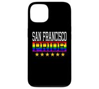Custodia per iPhone 13 San Francisco Pride Gay Lesbiche Queer LGBT Bandiera Arcobaleno