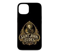 Custodia per iPhone 13 San Giovanni Eudes Sacro Cuore di Gesù Cattolico San Francese