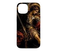 Custodia per iPhone 13 San Michele Arcangelo Barocco Chiaroscuro Icona Design