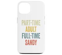 Custodia per iPhone 13 SANDY Personalized Retro Girls Part-Time SANDY Name