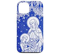 Custodia per iPhone 13 Santa Anna Maria Patrona dei Bambini Madri Cattolica