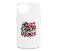 Custodia per iPhone 13 Santuario contro l'ombra Oni Samurai Epic Anime