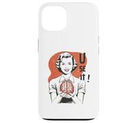 Custodia per iPhone 13 Sarcastic Retro Use It Brain Funny Psychology Mind 1950s