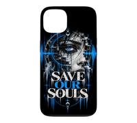 Custodia per iPhone 13 Save Our Souls - Abbigliamento tecnico in stile techno