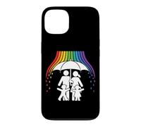 Custodia per iPhone 13 Save Space - Ombrello protettivo arcobaleno, motivo: patrioti