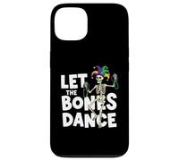 Custodia per iPhone 13 Scheletro danzante Mardi Gras Let The Bones Dance Funny Parade