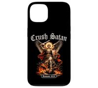 Custodia per iPhone 13 Schiaccia Satana San Michele Romani Versi Biblici Arcangelo Angelo