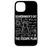 Custodia per iPhone 13 Schrodinger Cat Escape Plan Fisica Quantistica Gatto