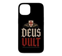 Custodia per iPhone 13 Scudo dei Cavalieri Templari Deus Vult (Dio lo vuole)