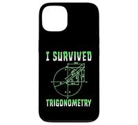 Custodia per iPhone 13 Scuola di matematica di trigonometria divertente sono sopravvissuto