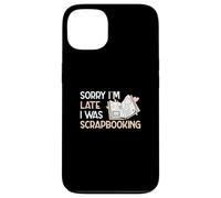 Custodia per iPhone 13 Scusate il ritardo, stavo facendo scrapbooking Funny Scrapbook Crafters