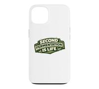 Custodia per iPhone 13 Second Fermentation Is Life Kombucha SCOBY Brewer Gift