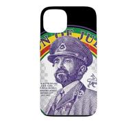 Custodia per iPhone 13 Selassie Emperor Portrait Classic Postage Stamp Ethiopian