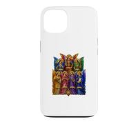 Custodia per iPhone 13 Sette Arcangeli Gabriele Michele Raffaello Icona Sacra Arte