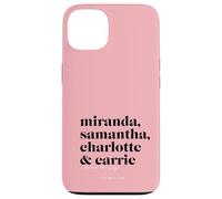 Custodia per iPhone 13 Sex and the City Miranda, Samantha, Charlotte & Carrie