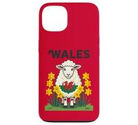 Custodia per iPhone 13 Sheep Support Galles St Davids Day Design