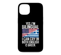 Custodia per iPhone 13 Sì, sono bilingue, posso piangere sia in inglese che in greco