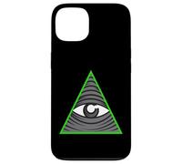 Custodia per iPhone 13 Simbolo occulto della piramide dell'occhio che vede tutto