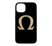 Custodia per iPhone 13 SIMBOLO OMEGA ALFABETO GRECO MITOLOGIA FRATERNITÀ SORORITÀ