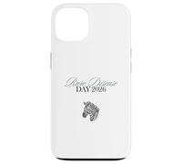 Custodia per iPhone 13 Simpatica zebra per la consapevolezza delle malattie rare per donne, uomini, bambini