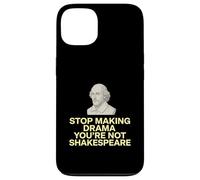 Custodia per iPhone 13 Smetti di fare drammi Non sei Shakespeare