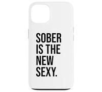 Custodia per iPhone 13 Sober is the New Sexy & Sober Anniversary Sobriety Recovery