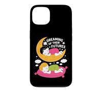 Custodia per iPhone 13 Sognando il loro futuro Design per bambini che dormono