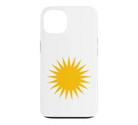 Custodia per iPhone 13 Sole dei Curdi Bandiera Curda Simbolo Curdo Orgoglio Newroz