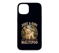 Custodia per iPhone 13 Solo Una Ragazza Che Ama Il Suo Cane Maltipoo Mamma Doodle