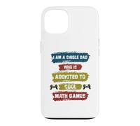 Custodia per iPhone 13 Sono un papà single che è dipendente da Cool Math Games Gaming
