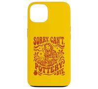 Custodia per iPhone 13 Sorry Can't Pottery Bye Retro Ceramic Potter Divertente