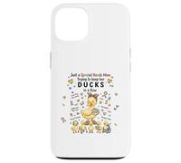 Custodia per iPhone 13 Special Needs Mom Autism Caregivers Cute Mama Duck