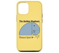 Custodia per iPhone 13 Spirale di Fibonacci - La matematica dell'elefante d'oro