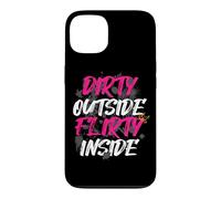Custodia per iPhone 13 Sporco fuori flirty dentro fango Race Mud Run