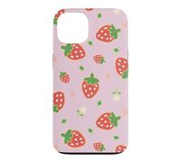 Custodia per iPhone 13 Strawberry Floral Garden Cottagecore Aesthetic